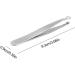 Nose Hair Tweezers Stainless Steel Round Tip Face Hair Remover Eyelash Eyebrow Tweezers Manicure Tackle - Buy Online on SooperMarket.com