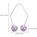 Baluue 2 Pairs Dimple Makers Cheeks Facial Dimple Trainer for Create a Beautiful Smile Natural Dimples Lift Portable Red Purple - Buy Online on SooperMarket.com