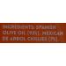The Chilli Oil Company De Arbol Chilli Oil 125 ml - Buy Online on SooperMarket.com