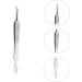 FOYTOKI 6 Pcs Clip Pimple Tweezers Mole Removal Scissor Blackhead Tweezers Kit Silver Stainless Steel - Buy Online on SooperMarket.com