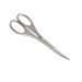 Balacoo 1pc Vibrissa Scissors Stainless Steel Nose Hair Trimmer Nose Hair Eyebrow Trimmer Household Hair Scissors Medium Silver N8013097Z9E