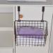 TSCTBA XMSound 2 Pack Grid Storage Baskets with Hooks - Over Cabinet Door Organizer for Kitchen & Bathroom - Buy Online on SooperMarket.com