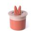 Dajidafu Face Cleaning Bubble Foamer Device DIY Press Whip Squeeze Foaming Cup Washable Portable Bathroom Foam Maker Bottle Orange and Pink