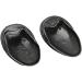 10 Pairs Black Plastic Hairdresser Colouring Ear Cover Shield Protector - Buy Online on SooperMarket.com