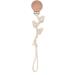 WT-DDJJK Baby Pacifier Chain Clip | Woven Cotton Rope Nipple Soother Holder - International Shipping - Buy Online on SooperMarket.com
