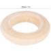 Alomejor 100pcs 25mm Baby Teething Relief Ring | Safe DIY Craft Accessories for Baby Crafts - Buy Online on SooperMarket.com