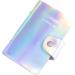 Nail Stamping Plate Case Holographic Nail Art Image Holder Case Rainbow Design Stamping Templates Organizer