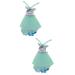 2st plush toys for hanging themberchaud-pl sch animal toys plush toys girl toys toy donkey doll for girls animal doll for girls earth-colored baby form bluex2stk mediumx2pcs