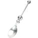 Funny Cake Bread Forks Bead Stringing Round Spoon Stainless Steel Dessert Forks Multi-Functional Kitchen Tool Fruit Fork Bead Stringing Fork - Buy Online on SooperMarket.com