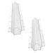GANAZONO 2pcs Vegetable Shaping Mold Fruit Plant Pear Growth Forming Tool Vegetable Growing Shaper Melon Mini
