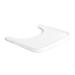 Hauck Alpha+ Wooden Tray White - FSC Sustainable Certified Beechwood Elevated Highchair Tray Easy to Clean