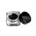 Gel Eyeliner Pot Lasting Gel Eyeliner | Gel Eyeliner with Brush Beauty Cosmetic Last for All Day Long(Black 0.18oz./5g)