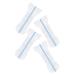 Healvian 4pcs Swimming Stickers Water Proof Stickers Women's Private Stickers White Non-woven Fabric
