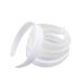 20pcs ivory and white headbands with teeth plain without teeth plastic hairband