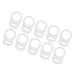 Tiuimk Transparent Silicone Pacifier Ring | Prevents Pacifier from Falling | Safe & Stylish Design for Babies - Buy Online on SooperMarket.com