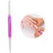 Glass Cuticle Pusher Professional Manicure Stick Nail Cuticle Remover Tools Rosy Glass Cuticle Pusher Manicure Sticks Cuticle Remover Tool Nail Scraper Nail Cleaner Pusher Nail Polish Peeler - Buy Online on SooperMarket.com