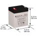 GE Security 60-681 Alarm Battery Replacement | Premium Quality & Fast International Shipping - Buy Online on SooperMarket.com