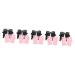 minkissy 10 Pairs Nail Gloves Uv Gloves Pink Gloves Hand Gloves for Protection Manicure Gloves Protective Gloves Gloves Accessories Polyester Miss