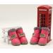 Pihappy Warm Winter Dog Boots XS Pink - Skidproof Snowman Paw Protectors 4PCS - Buy Online on SooperMarket.com