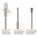 Ear Wax Remover 6 Pcs Premium Stainless Steel Ear Wax Removal Kit Ear Curette Ear Cleaner Tools for Children and Adult Earwax Removal Kit Cleaning Kit with Portable Bag (silver) - Buy Online on SooperMarket.com