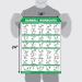 Quickfit Dumbbell & Barbell Training Poster Set - Laminated 18x27 | International Shipping Available - Buy Online on SooperMarket.com