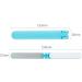 FYOBOT Folding Nail File Double Side Nail Grinding Sanding Remove Buffer UV Gel Polish Manicure Tool Blue - Buy Online on SooperMarket.com