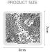 Flower Girl Nail Art Stamping Plate - Multi-Pattern Stencil Print Image Tool FL014 - Buy Online on SooperMarket.com