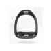 Flex-On Green Composite Ultra Grip Stirrups - Dark Grey Grey