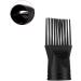 Set wind comb Hair Dryer Diffuser Professional Universal Hairdressing Wind Blow Cover Comb Attachment Nozzle Black - Buy Online on SooperMarket.com