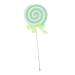 OFFSCH Lollipop Props Xmas Party Prop Decorative Lollipop Model Scene Decorative Props Christmas Decor Candy Prop Hawaiian Christmas Ornaments Wedding Photo Props Small Fake Food Foam Green 60.00X22.00X2.00CM