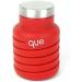 que Collapsible Water Bottle - 12oz Bonfire Red | Ideal for Travel & Outdoor | Food-Grade Silicone, BPA-Free, Lightweight & Eco-Friendly - Buy Online on SooperMarket.com