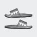 adidas Women's Adilette Comfort Slides Sandal - Silver Metallic - Size 8 - Buy Online on SooperMarket.com
