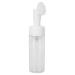 Foam Bottle with Brush Transparent Foam Pump Bottle with Brush Spiral Bottle Mouth for Facial Cleanser(#1)