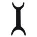 MIBICIRI Silicone Dental Orthodontic Photography Contraster Black Background Board Contraster Bendable Intraoral Photography Background Board (C2)