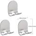 Buy Cabilock 6 Pcs Metal Razor Holder Hook - Stainless Steel 304 Wall Stand for Bathroom & Key Accessories - Buy Online on SooperMarket.com