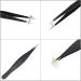 Stainless Steel Pointed Tweezers for Ingrown Hair & Eyebrow Removal - Multifunctional Tool for Facial Hair Removal - Buy Online on SooperMarket.com