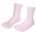 Shock Absorption Pressure Relief Prevent Cracking Silicone Moisturizing Socks Silicone Socks Soft Anti Slip Moisturizing Socks Silicone Gel Heel Socks for Women Men Dry Cracked Foot Skin(L)