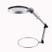 DFHBFG Desktop Magnifying Glass LED Lighted Magnifier Glass 130MM Large Foldable Specifications 310 * 146 * 50mm