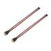 minkissy Eye Makeup Makeup Brushed Professional Cosmetic Dual Ended Makeup Brush T Tool Specialty Tools Synthetic Cosmetic Crystal Cosmetics Washable Travel