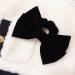 Black Velvet Hair Scrunchies for Women and Girls - Hair Elastic Bow Ties - Buy Online on SooperMarket.com