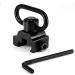 Buy Will Outdoor QD Sling Swivel Mount (2PCS) - Push Button for 20mm Picatinny/Weaver Rail - International Shipping Available - Buy Online on SooperMarket.com