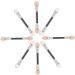 Baluue 150 Pcs Eyeshadow Applicator Cosmetics Makeup Eyeshadow Makeup Brush - Buy Online on SooperMarket.com
