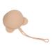 Buy Modern Coffee Silicone Pacifier Chain & Storage Case - Easy to Clean Soft & Dust-Proof for Dental Care - Buy Online on SooperMarket.com