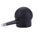 FOYTOKI 1pc Silicone Nozzle Hair Solution Loose Powder Spray Fiber Tools Hair Dye Tools Black