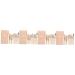 Beavorty 4 Sets Travel Makeup Brushes Cosmetics Supply Girls Eyeshadow Brush Highlights Hair Dye Kit Ladies Suits Professional Makeup Brush Fiber Wool Blush Brush Portable Miss