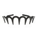 1PC Unisex Wavy Headband Black Hair Band Spring Wavy Metal Hair Band with Long Teeth Hairhoop Sports Headband Headwear Accessories Black 1pc
