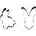 IMIKEYA 12 Pcs Cake Stencil Easter Cake Mold Metal Bunny Mold Easter Molds for Chocolate Metal Dies Fondant Mold DIY Baking Molds Stainless Steel Molds DIY Cake Mold Biscuit Mold Fudge Silverx3pcs mediumx3pcs - Buy Online on SooperMarket.com