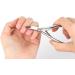 Rikans Professional Cuticle Clippers - Razor Sharp Stainless Steel Trimmer for Fingernails & Toenails - Buy Online on SooperMarket.com