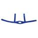 Snore Reduction Device Adjustable Elastic Breathable Soft Anti Snoring Devices Chin Strap for Chin Dislocation Snoring Women Men(Blue)
