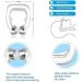 Silicone Magnetic Anti Snoring Clips - Set of 4 | Snore Stopper Nasal Dilator for Men and Women - White - Buy Online on SooperMarket.com